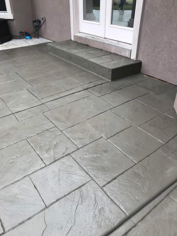 Stamped Patio in Ballard